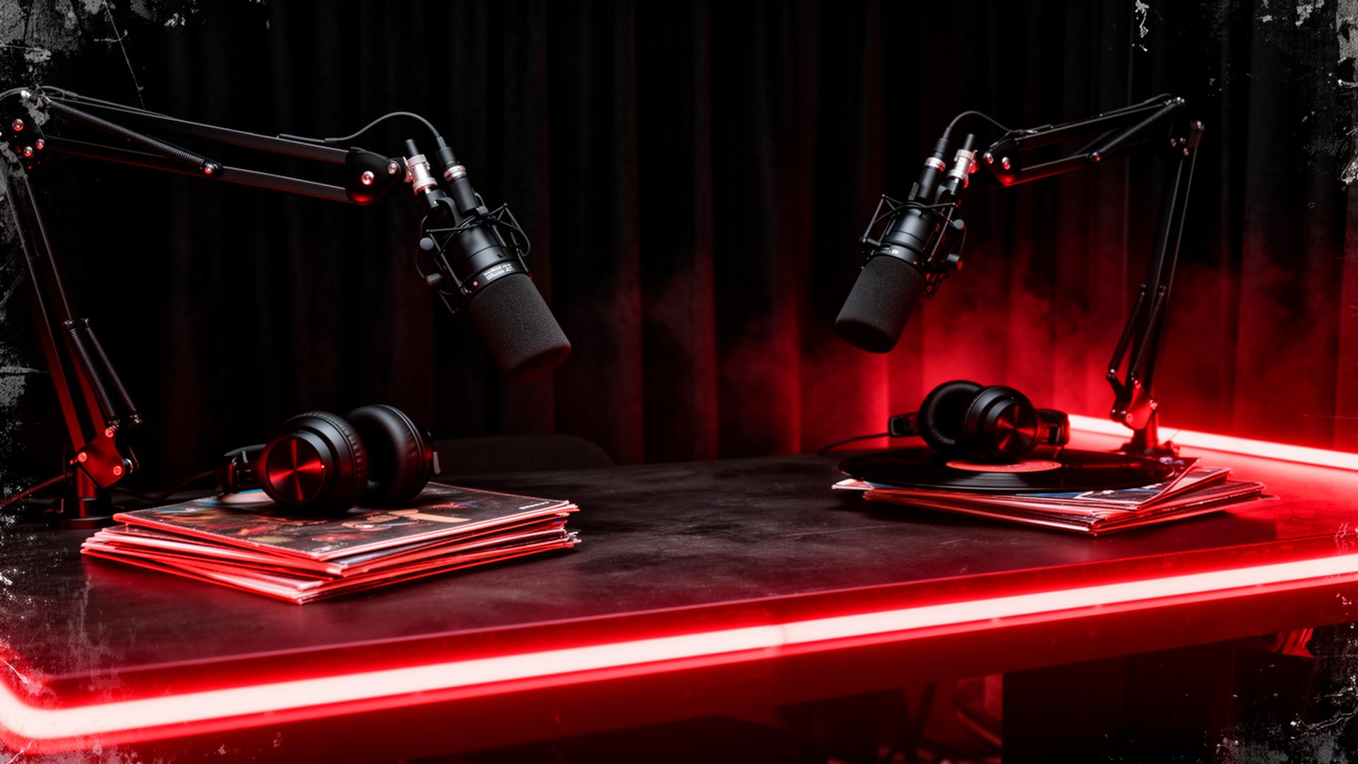 The Be Madd Show podcast studio